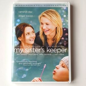2/$15 My Sister's Keeper DVD Widescreen & Full Screen Editions - Jodi Picoult